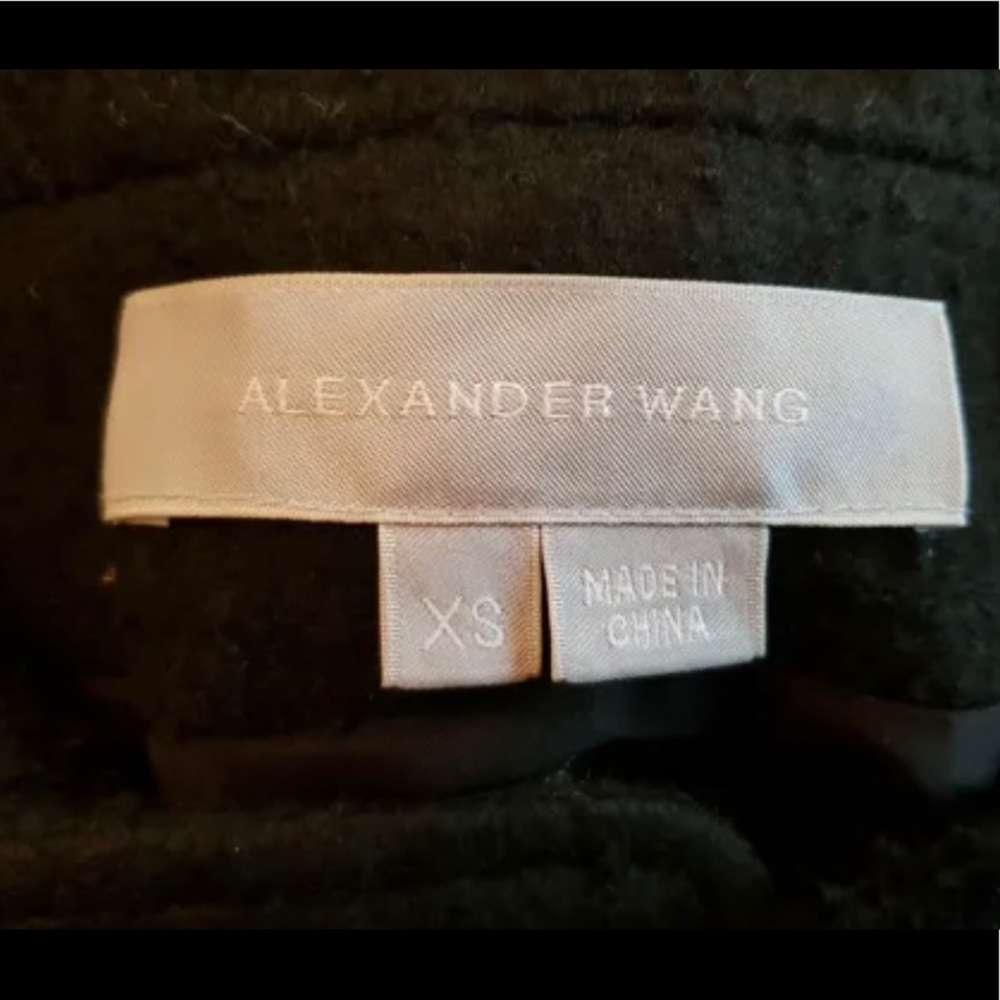 Alexander Wang Wool Button Up Vest Xs - image 4